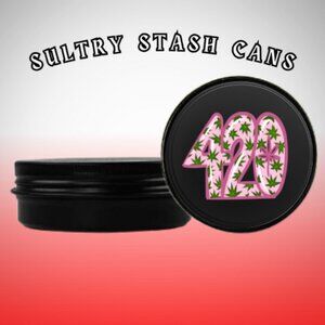 420 STASH TIN JAR